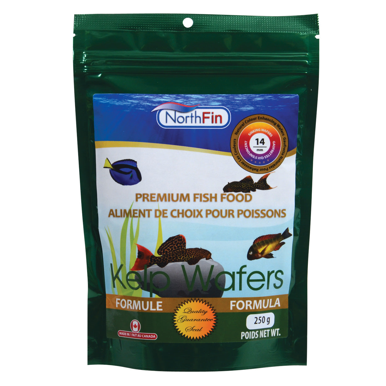 Northfin Kelp Wafers - 14 mm Sinking Wafers (Special Order)