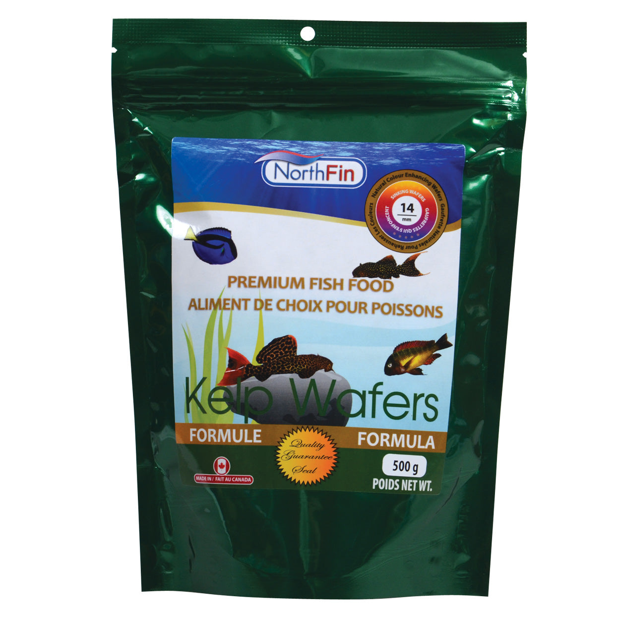 Northfin Kelp Wafers - 14 mm Sinking Wafers (Special Order)