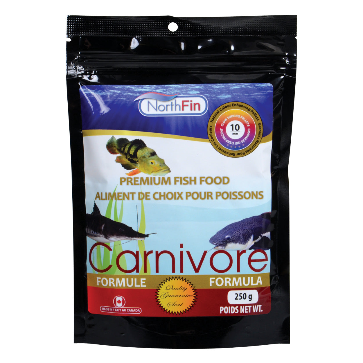Northfin Carnivore Formula 10mm Sinking Pellets (Special Order)