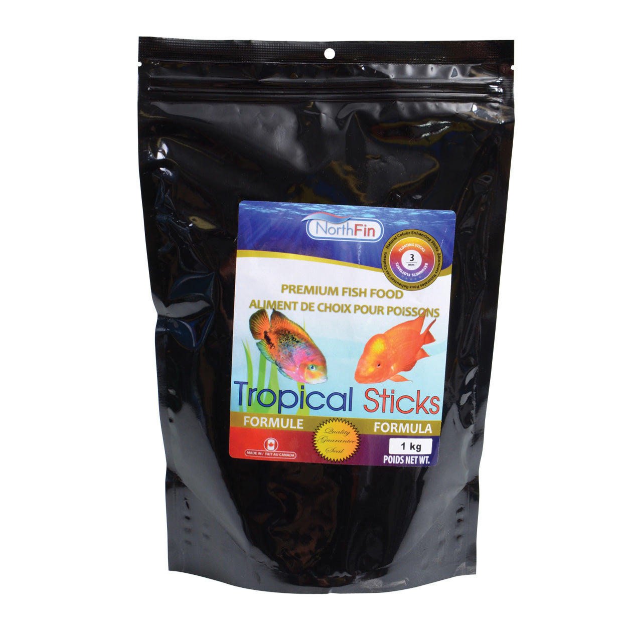 Northfin Tropical Sticks Formula 3mm Floating Pellets (Special Order)