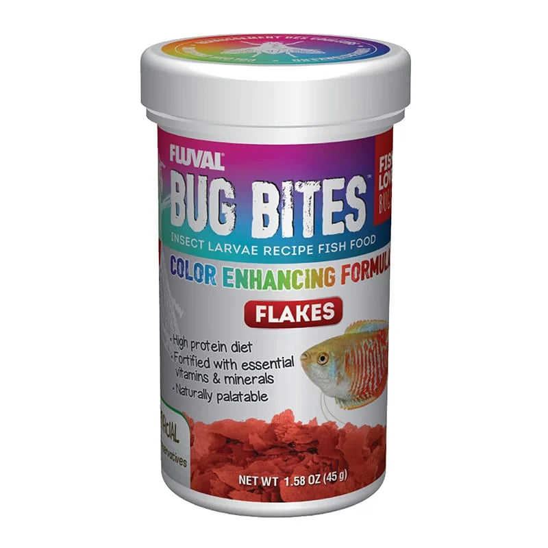 Fluval Bug Bites Colour Enhancing Flakes (Special Order)