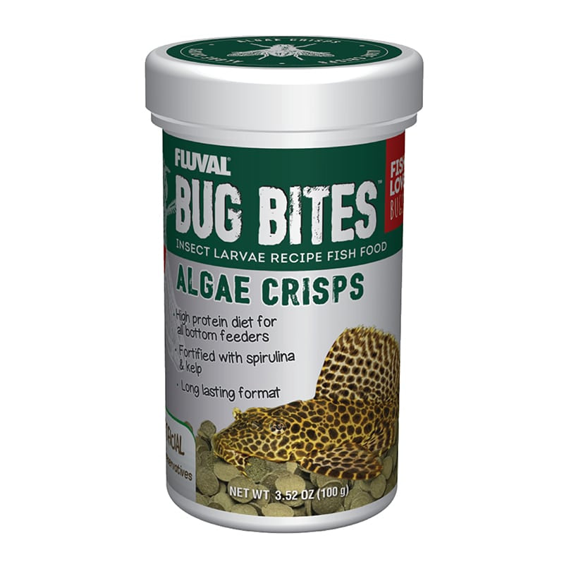 Fluval Bug Bites Algae Crisps  (Special Order)