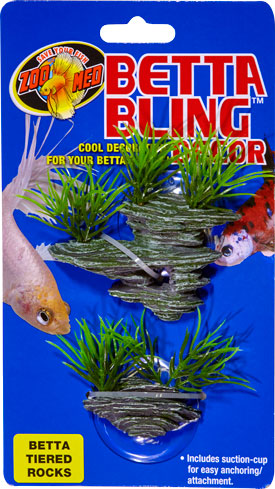 Zoo Med Betta Bling Decor – Tiered Rocks
