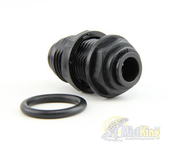 MistKing Value 1/4" Bulkhead with O-Ring
