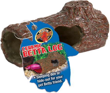 Zoo Med Betta Ceramic Log SM