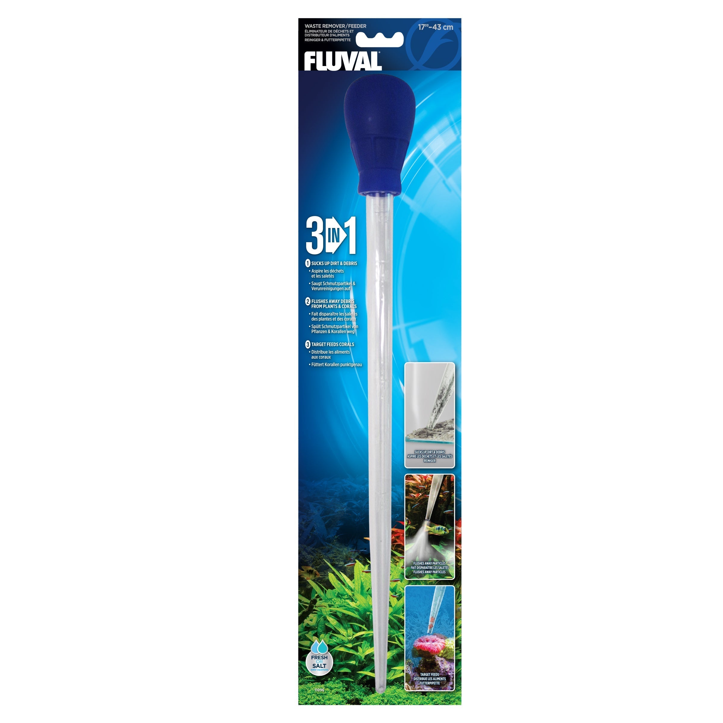 Fluval 3 in 1 Waste Remover (Special Order)