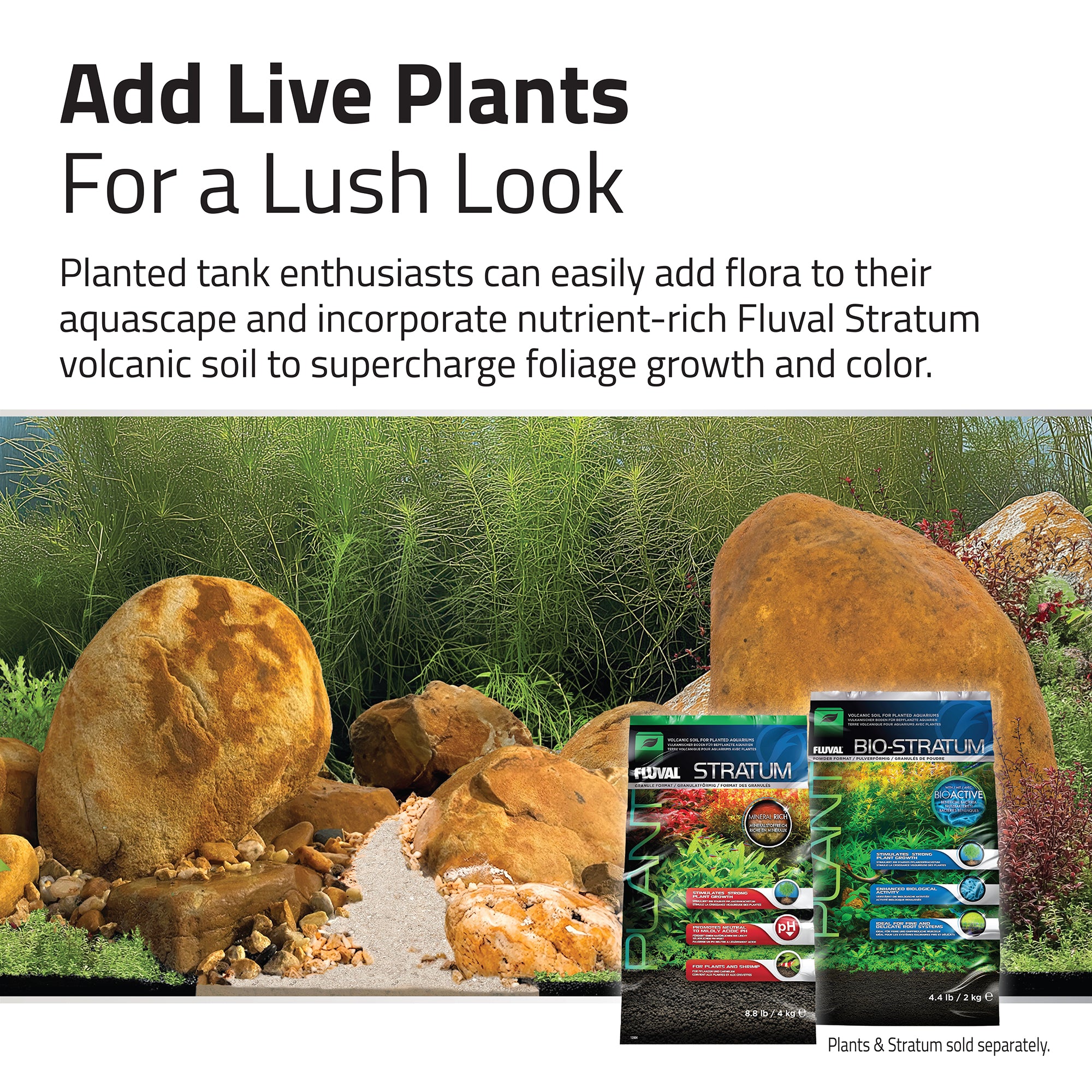 Fluval Yellowstone Aquascaper Natural Rock & Sand Décor (Special Order)