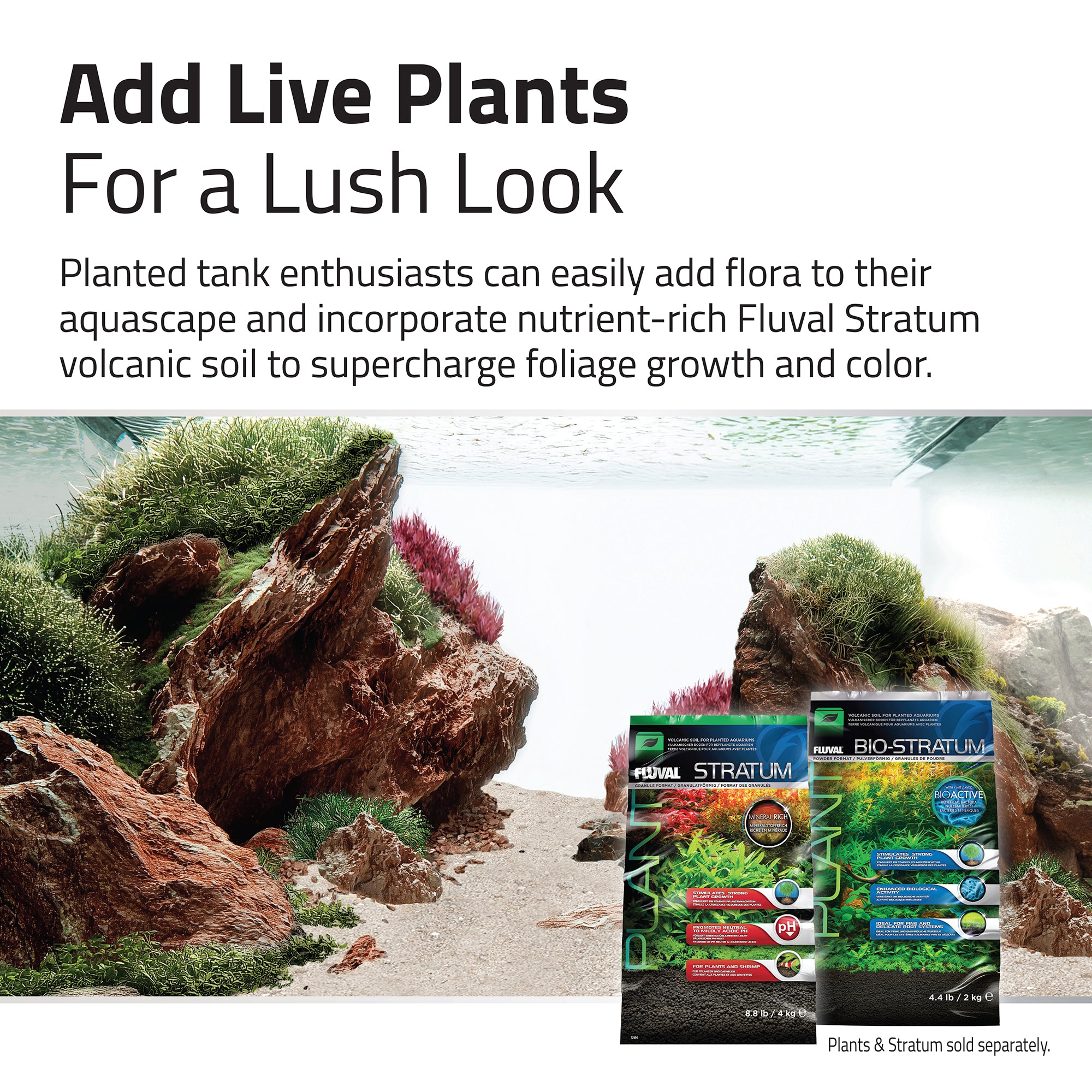 Fluval Red Rock Aquascaper Natural Rock & Sand Décor (Special Order)