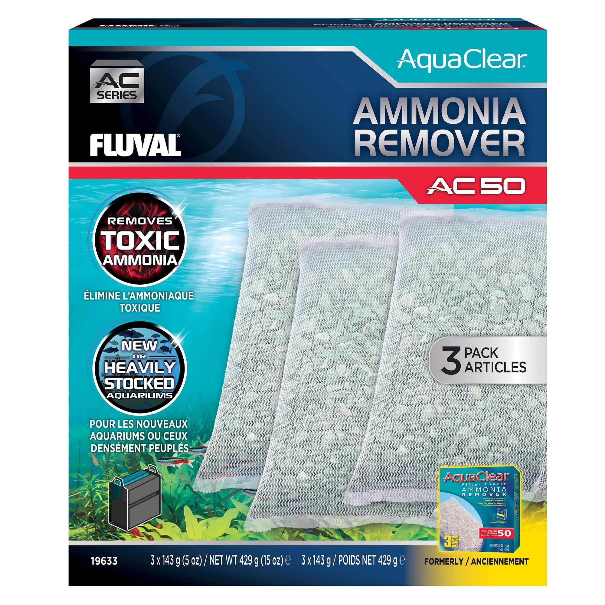 Fluval/AquaClear Ammonia Remover  (Special Order)