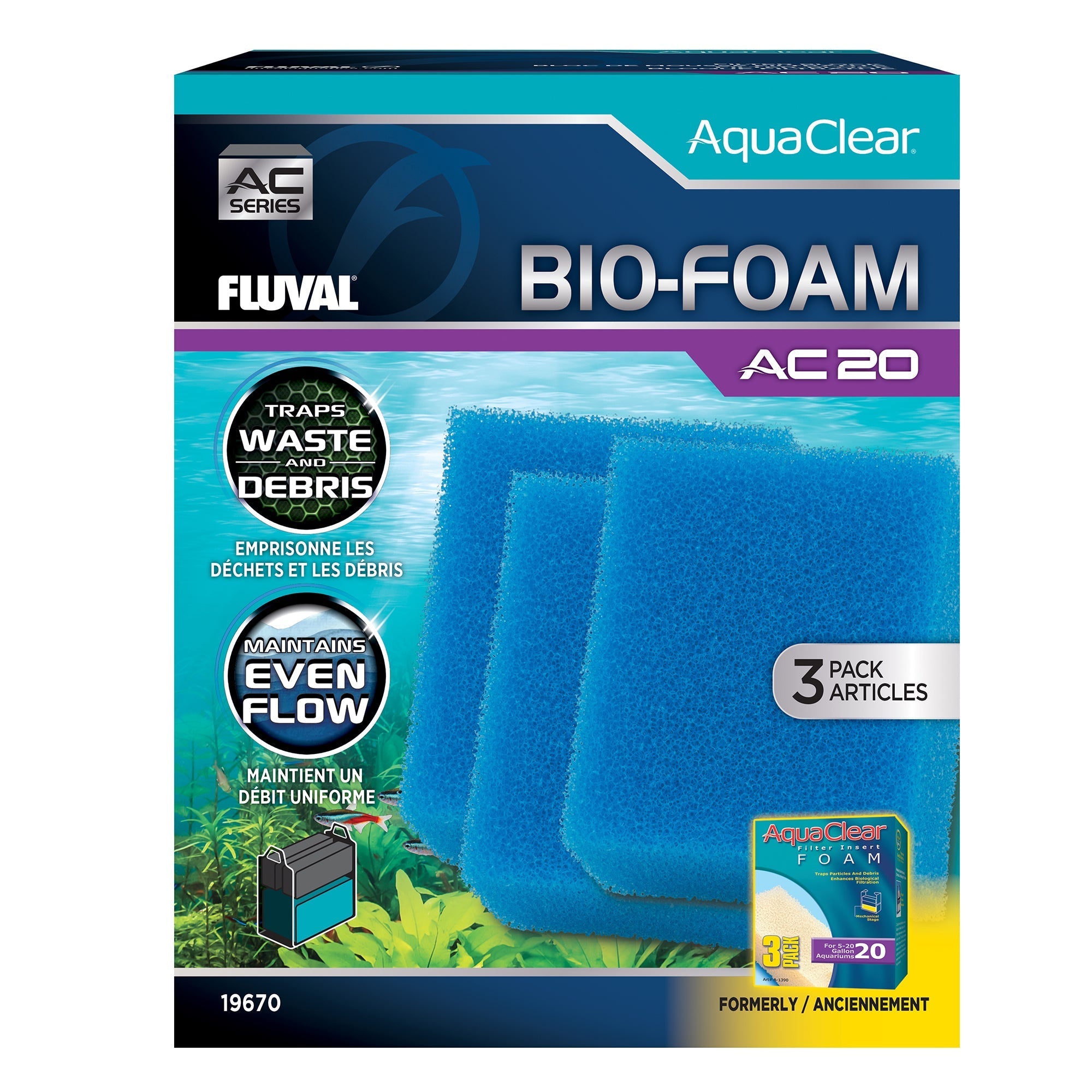 Fluval/AquaClear Bio-Foam  (Special Order)