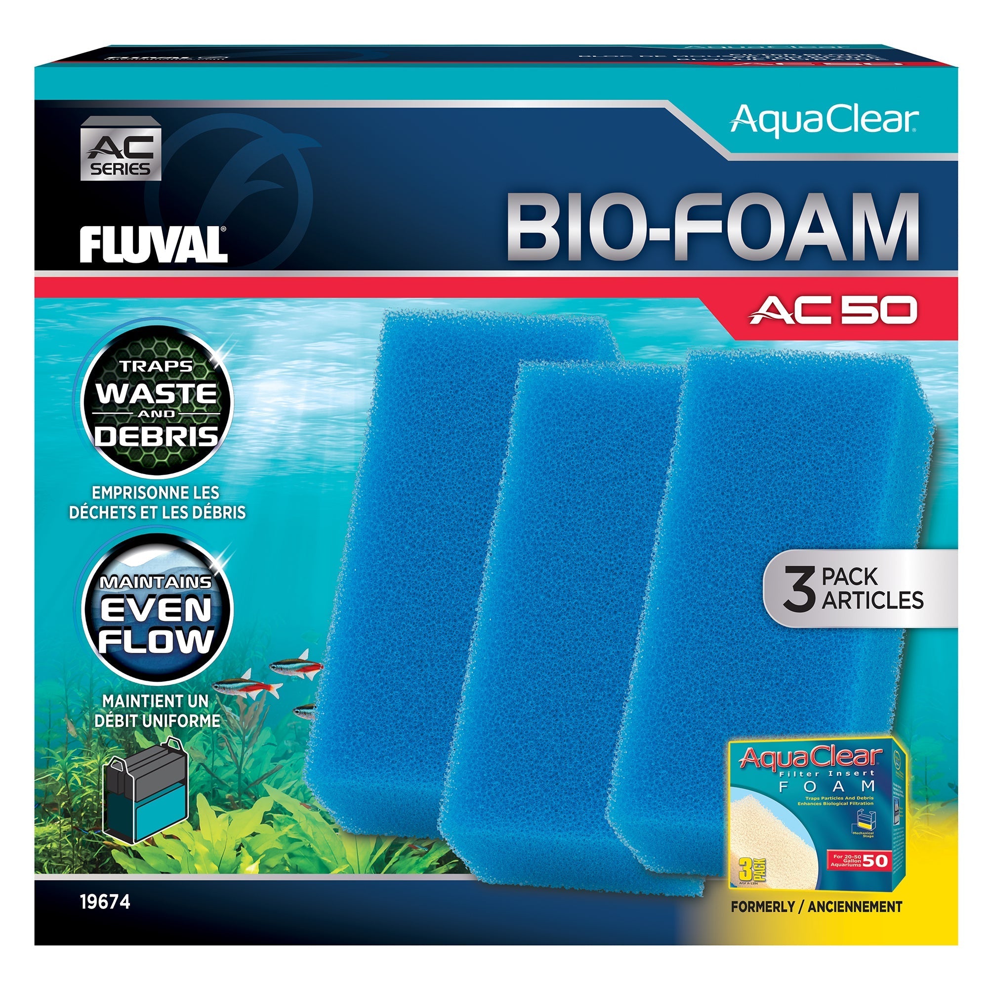 Fluval/AquaClear Bio-Foam  (Special Order)