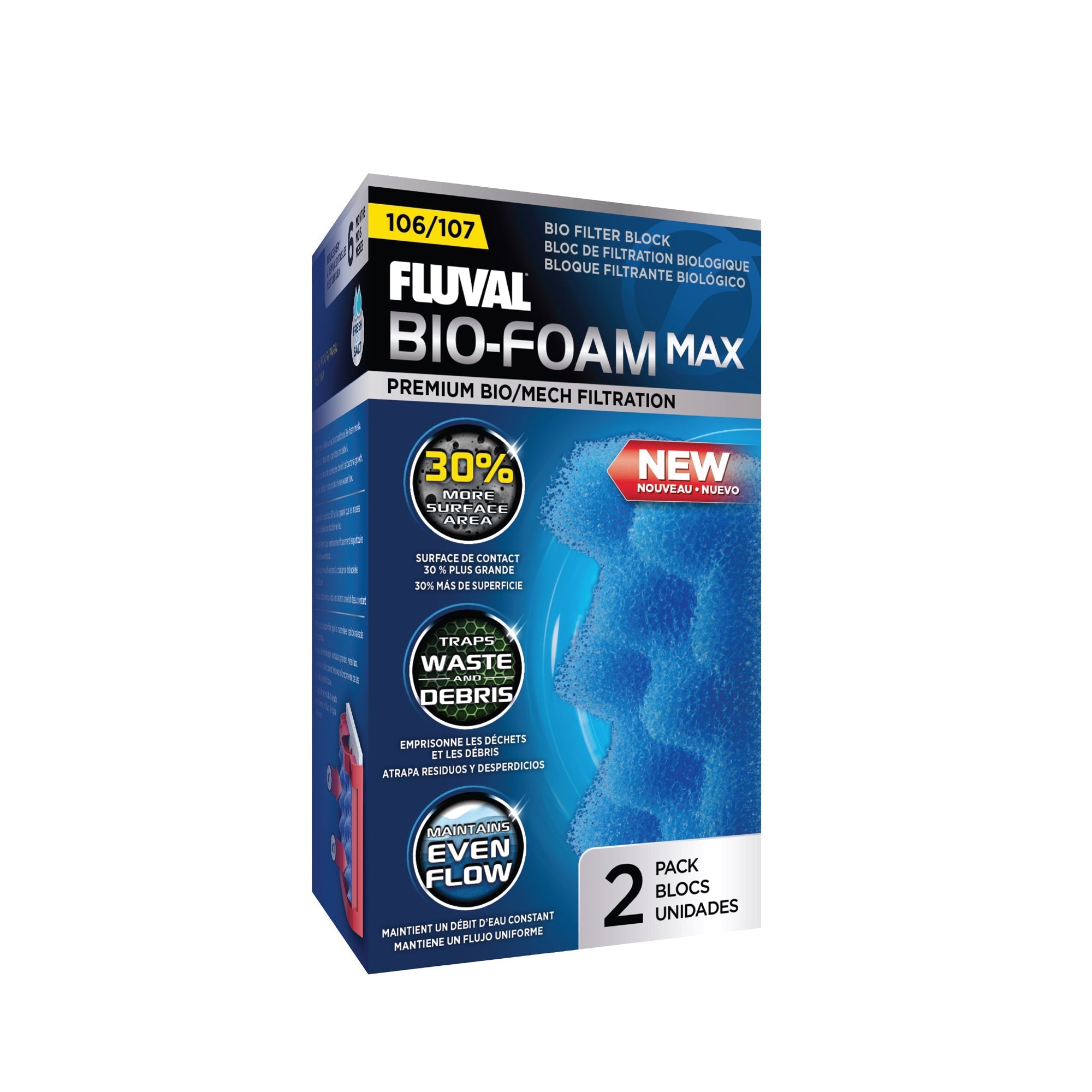 Fluval 06/07 Series Bio-Foam Max - 2 pack (Special Order)