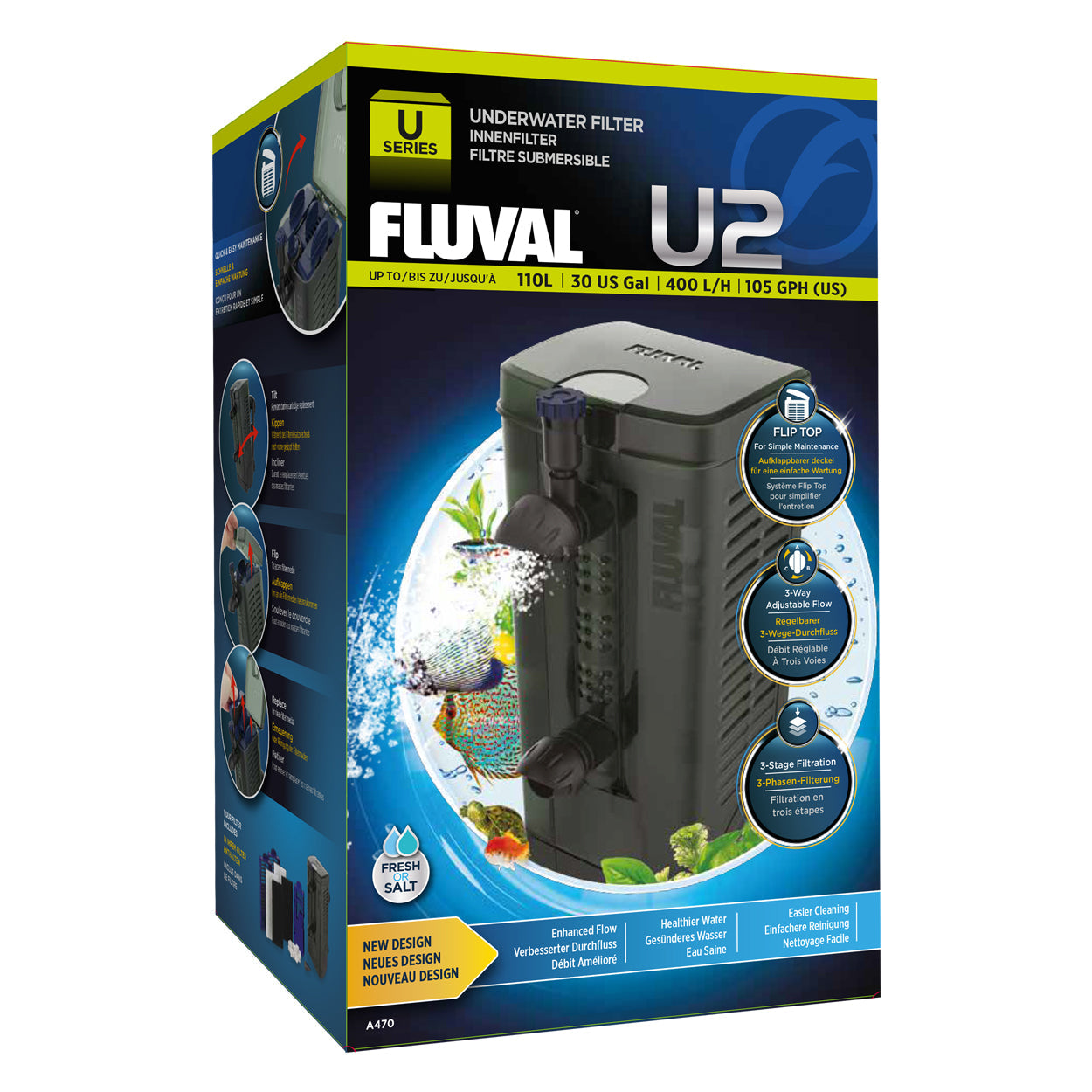 Fluval U Series Underwater Filter (Special Order)
