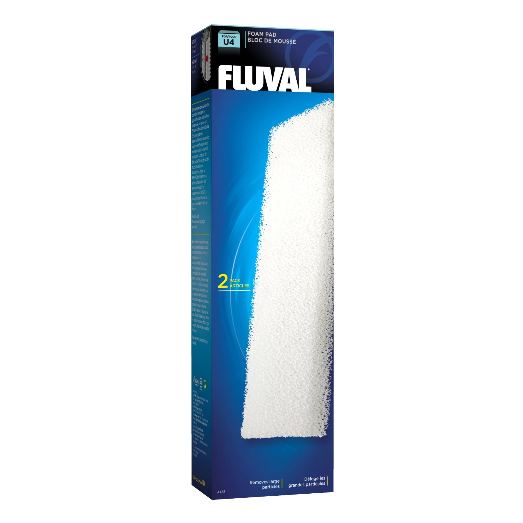 Fluval U Series Foam Filter 2-Pack (Special Order)