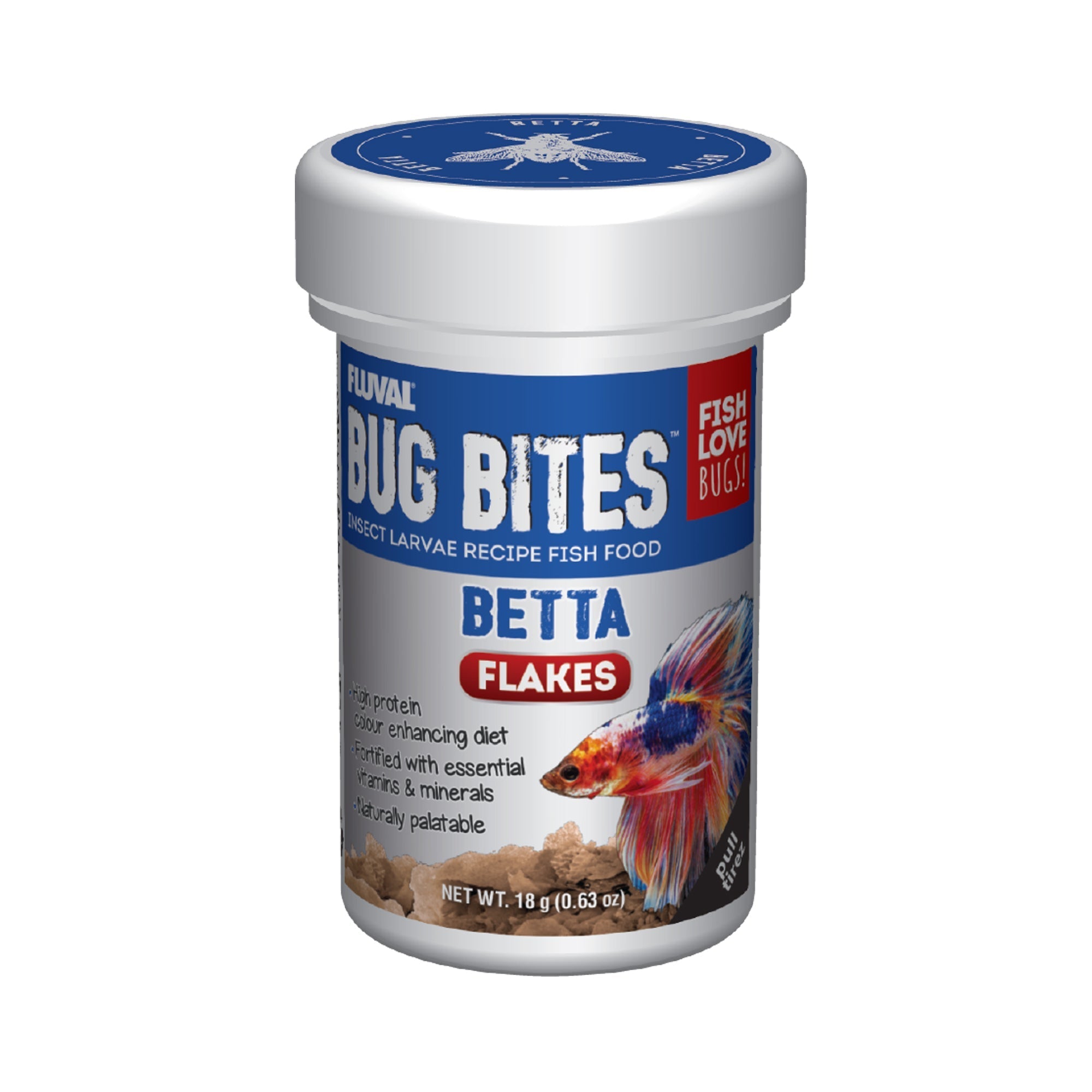 Fluval Bug Bites Betta Flakes (Special Order)