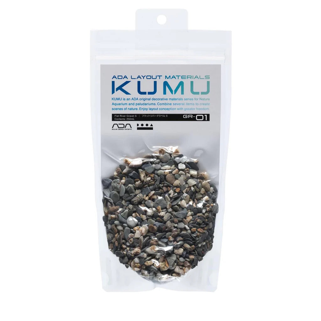 ADA KUMU GR-01 Flat River Gravel S 250 mL