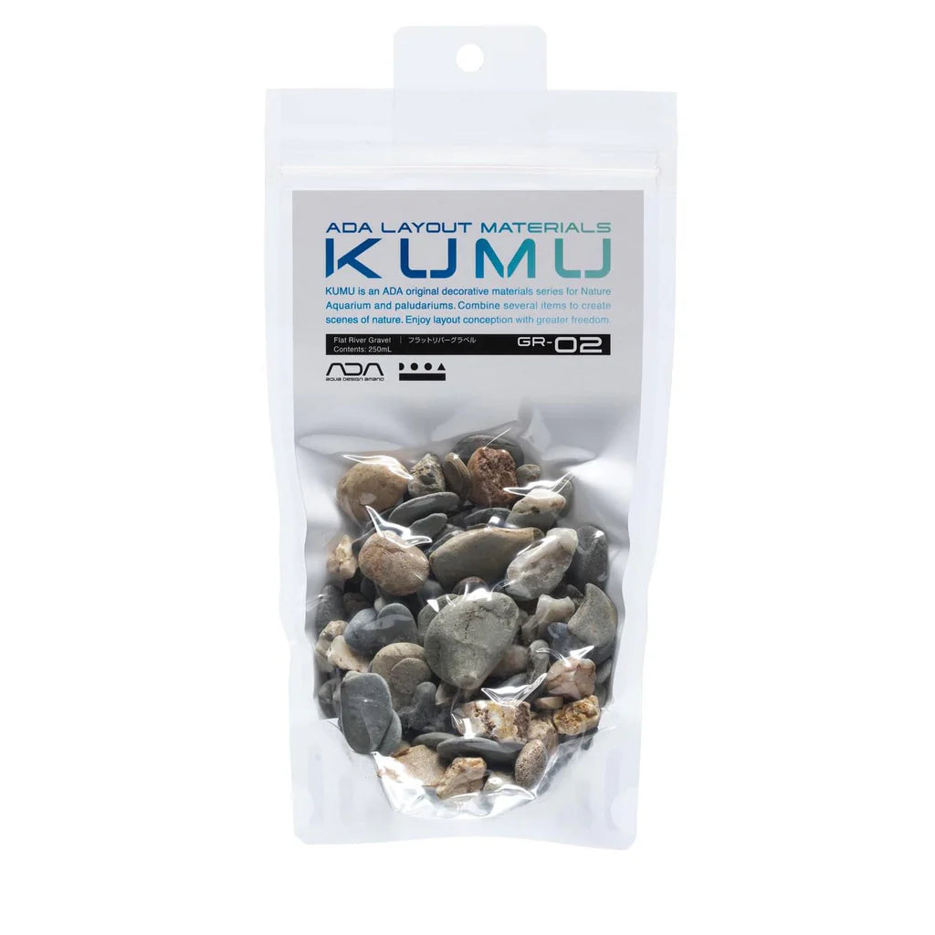 ADA KUMU GR-02 Flat River Gravel 250mL