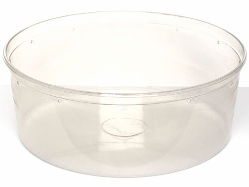 Deli Cups -Super Clear (Vented) With Lid 9.75"