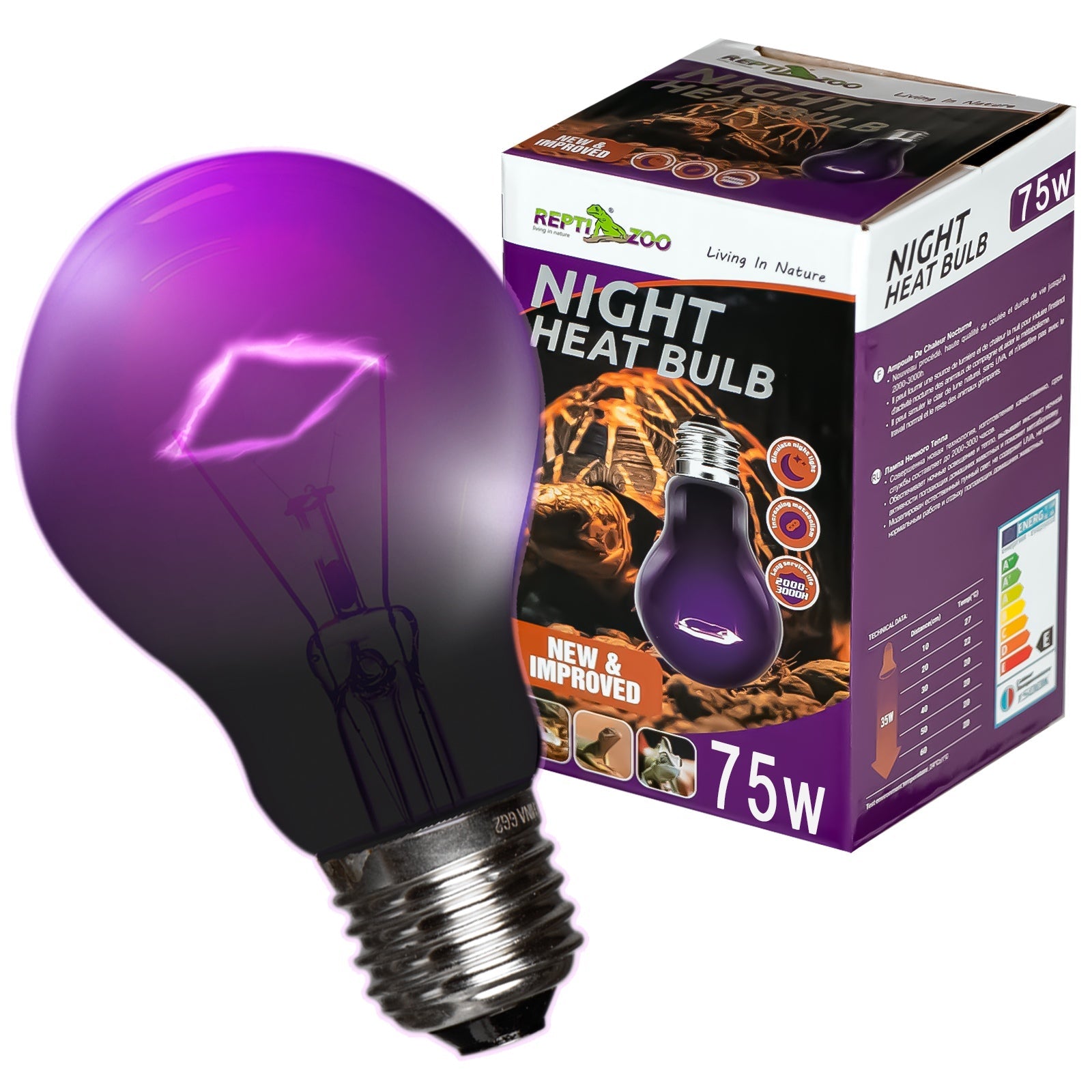 ReptiZoo Night Heat Bulb