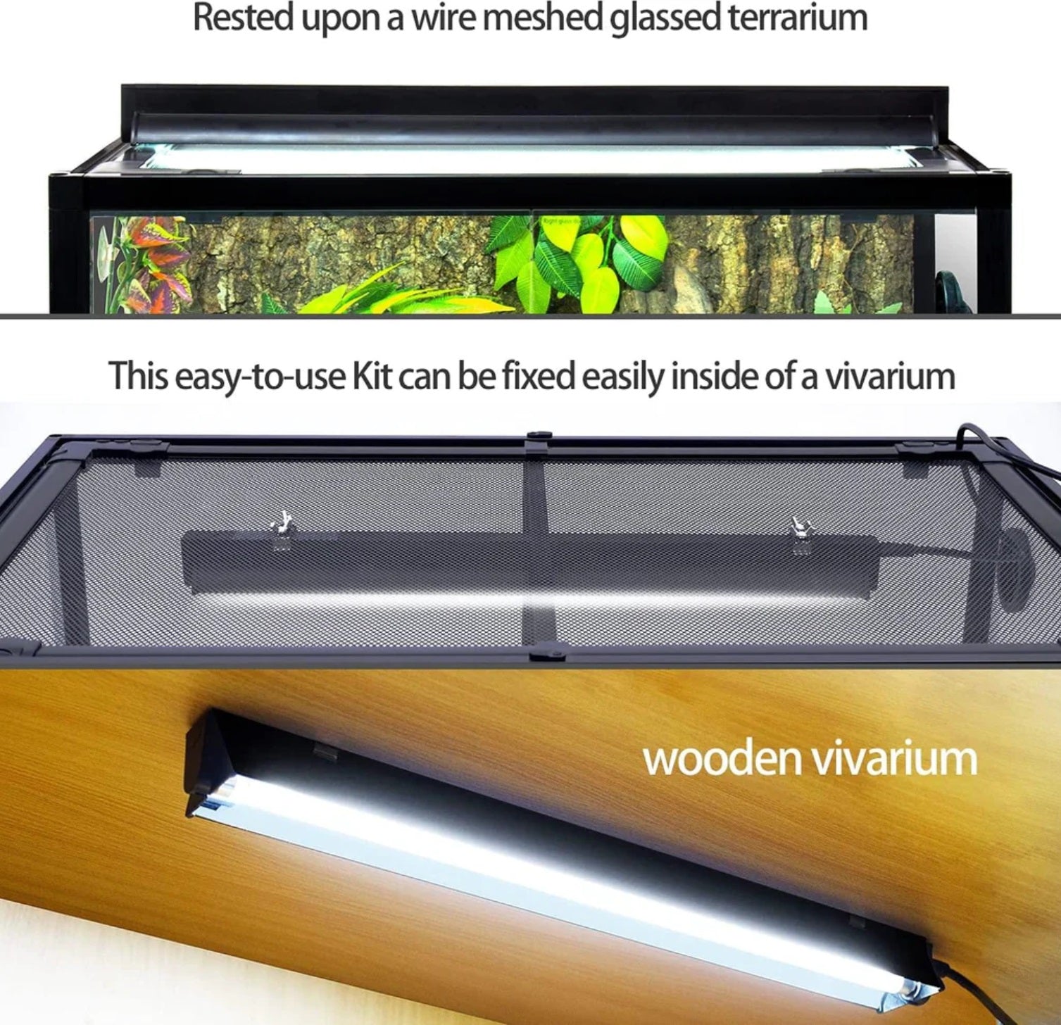 ReptiZoo Pro T5 10.0 UVB Lighitng Kit
