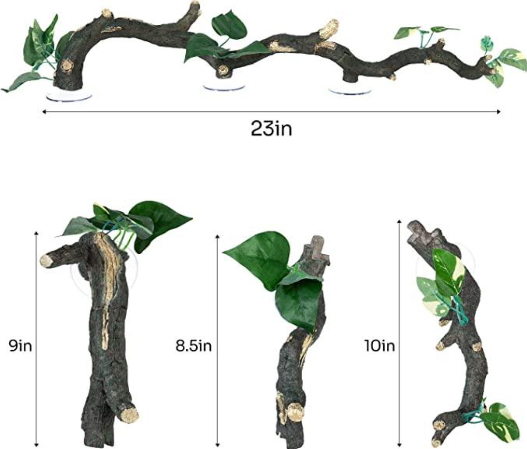 ReptiZoo 3-Piece Reptile Climbing Branch