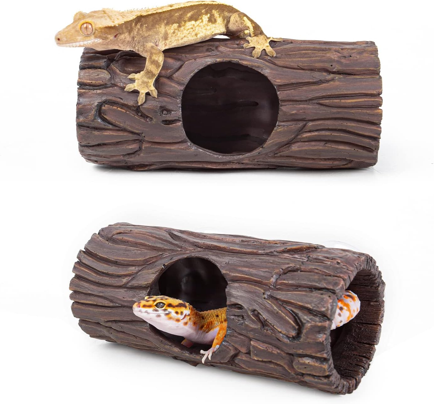 Reptizoo ReptiZoo Vertical Tree Trunk Hideout (Suction Cups)