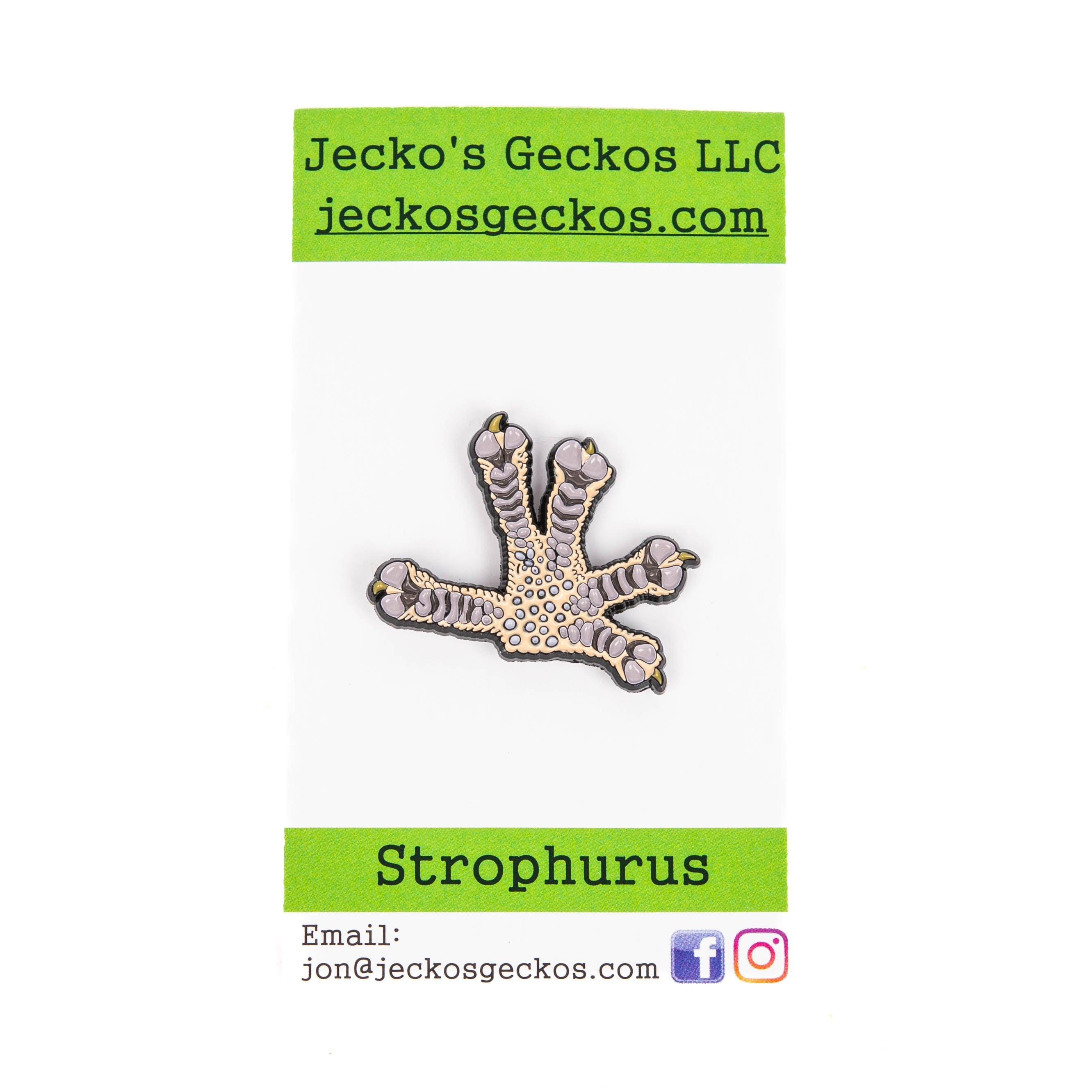 Pangea Strophurus Hand Pin