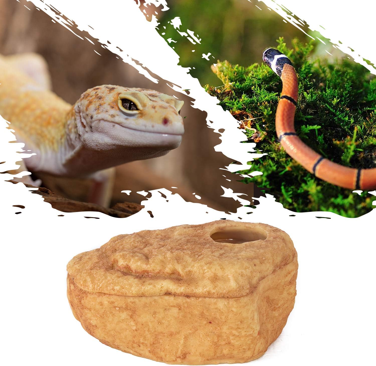 ReptiZoo 3-in-1 Magnetic Attraction Cave