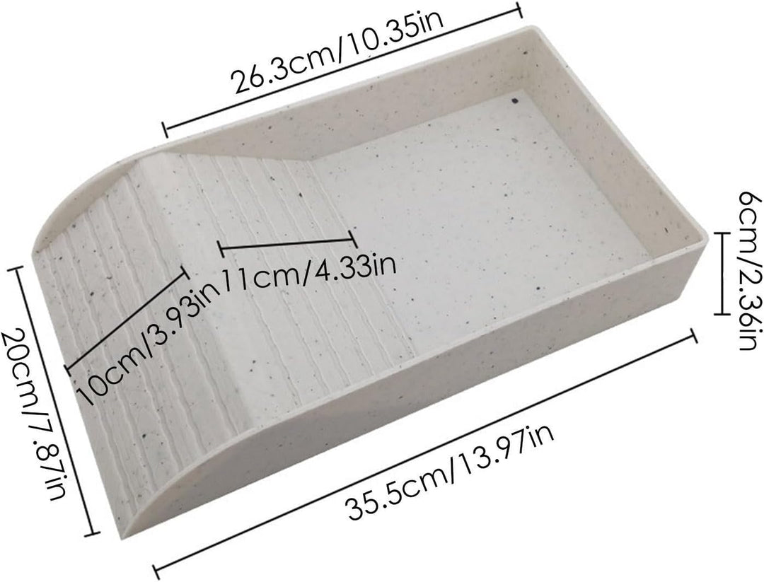 ReptiZoo Tortoise Water Dish 14" x 7.9" x 2.4"