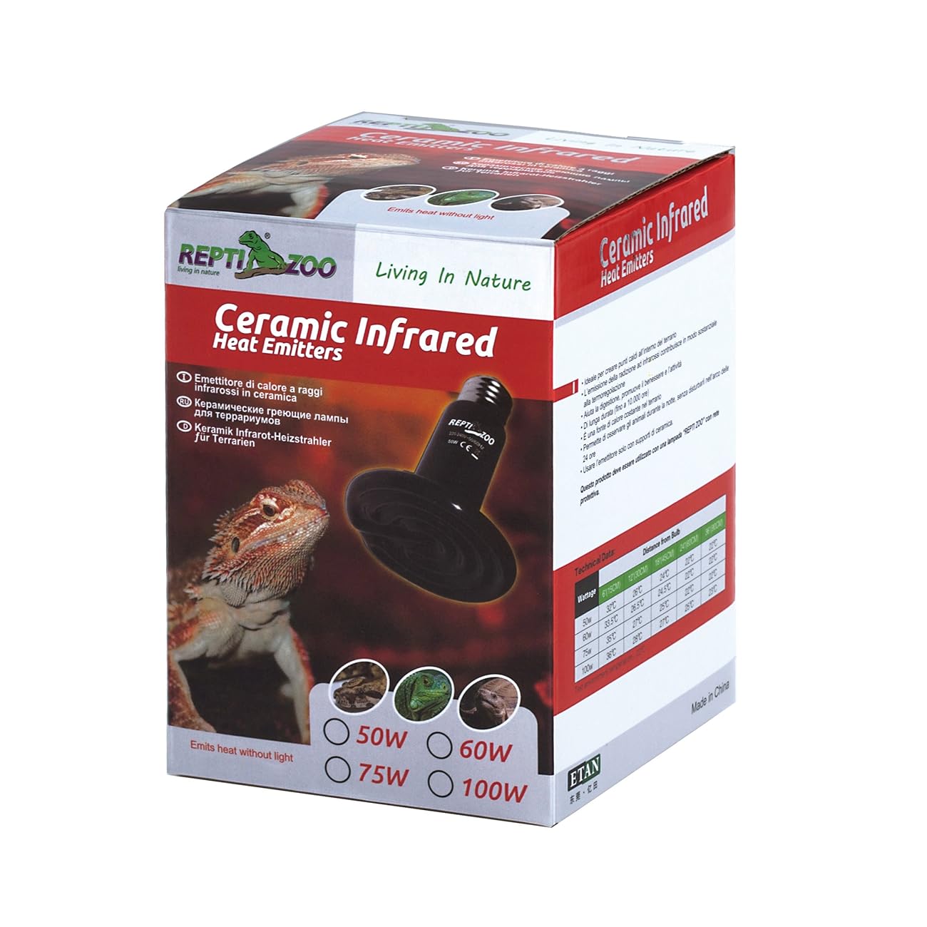 ReptiZoo Ceramic Heat Emitter