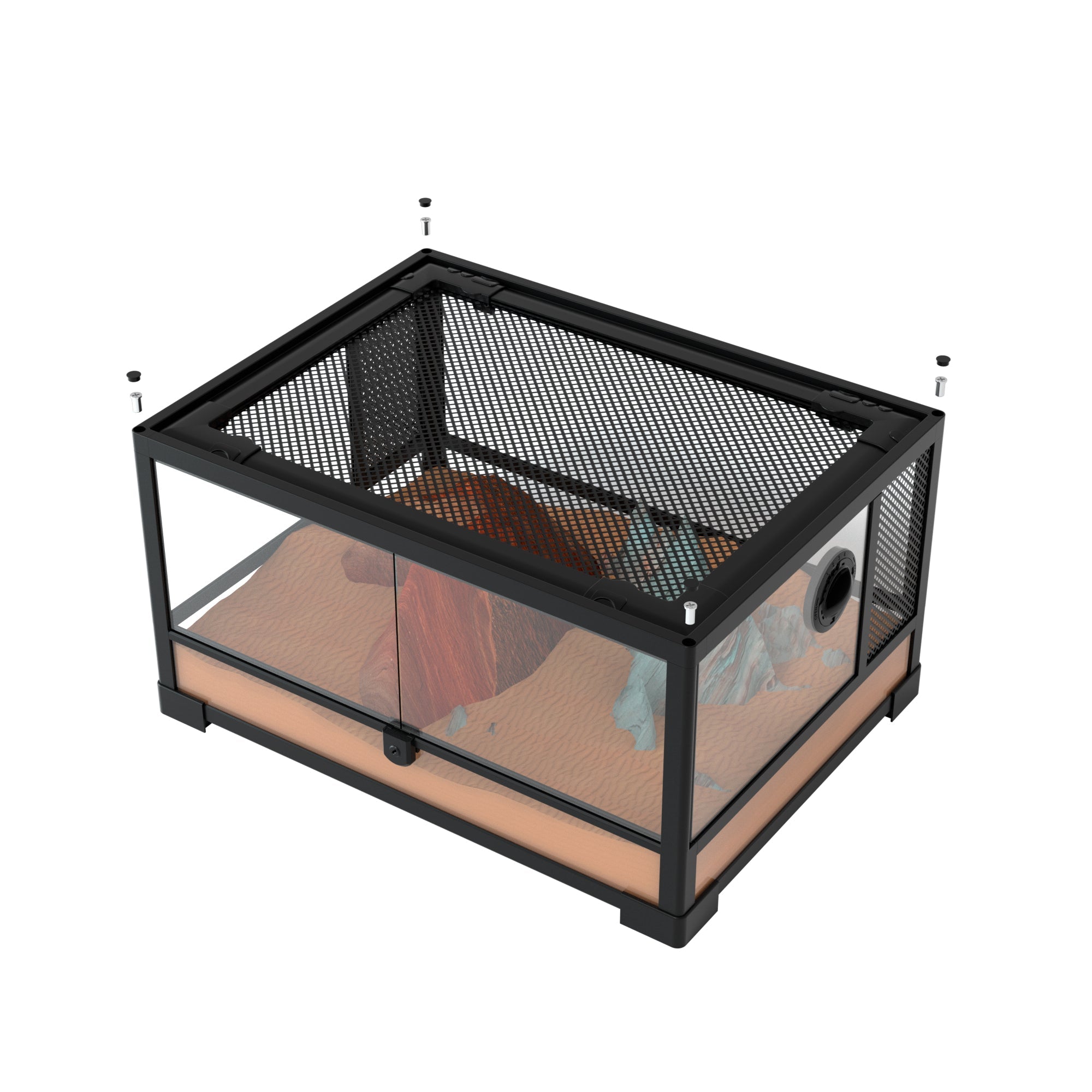 ReptiZoo Posts For Stacking RK Terrariums (4-Pack)