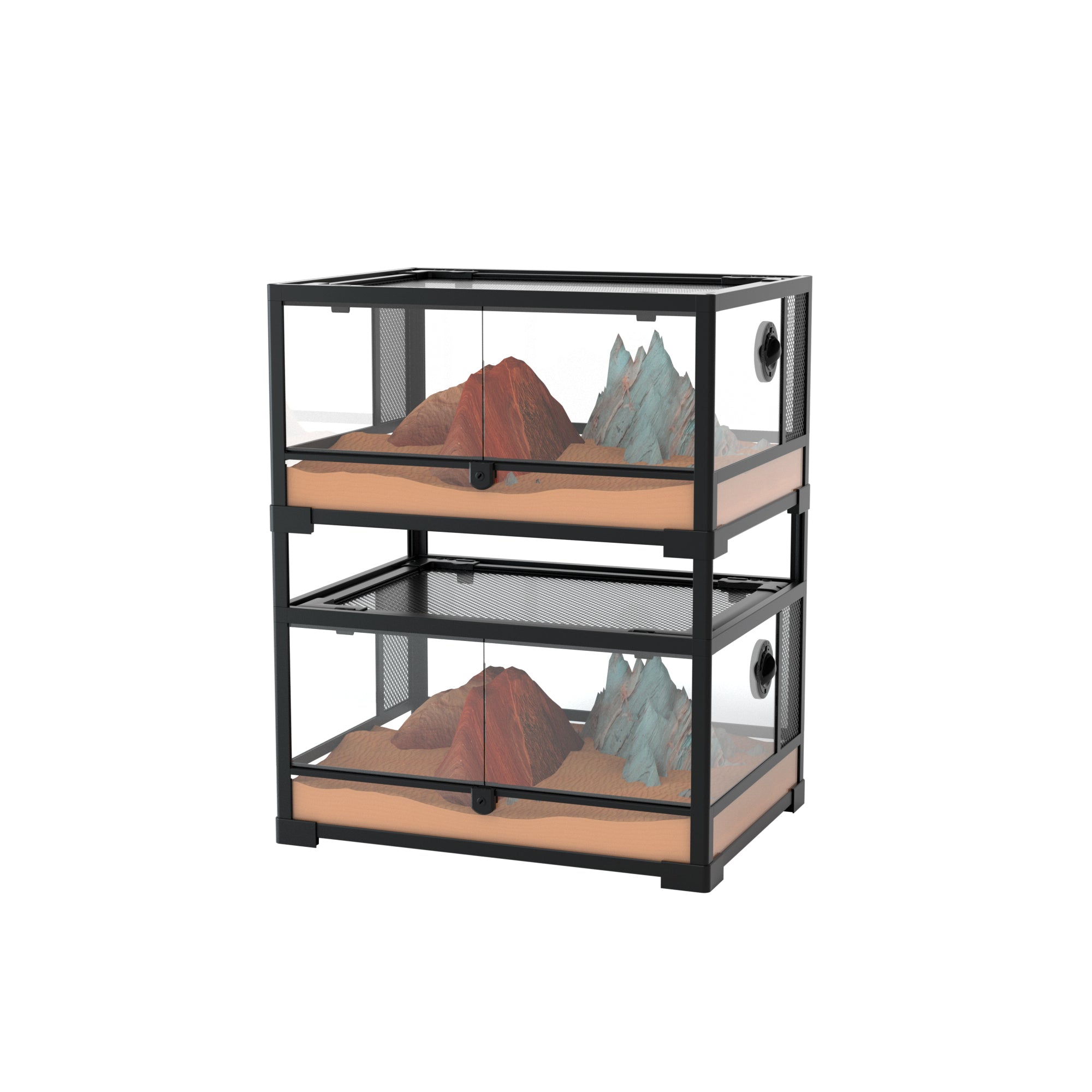 ReptiZoo Posts For Stacking RK Terrariums (4-Pack)