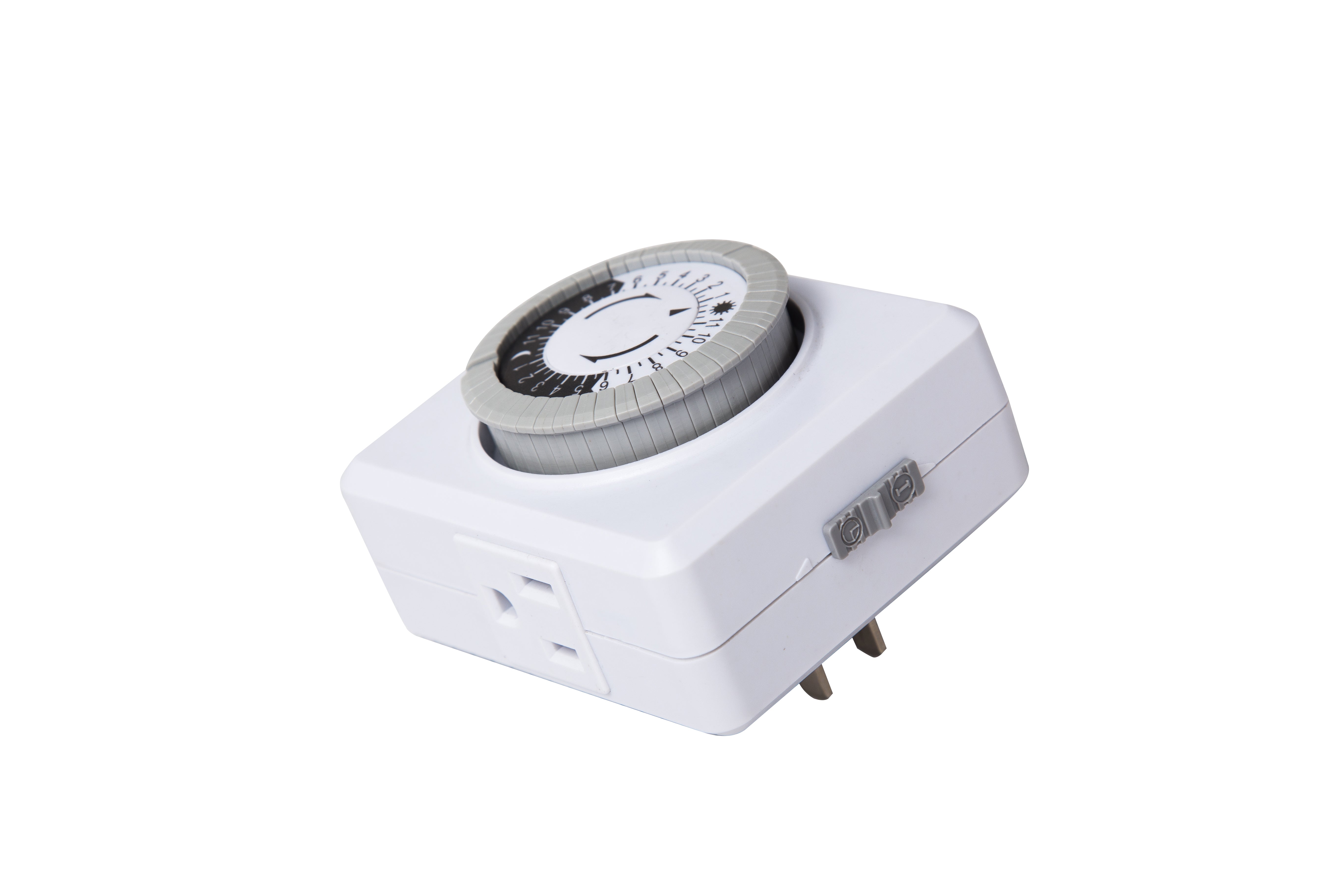 ReptiZoo Timer Plug In Mechanical 24 Hour 2 Socket
