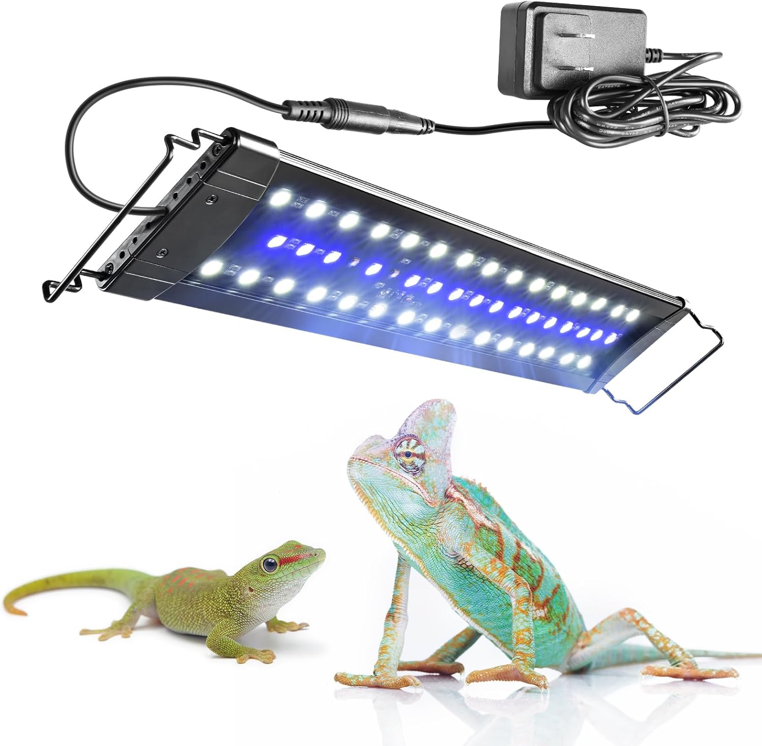 ReptiZoo Ultra-Thin LED / UVB Light Hood