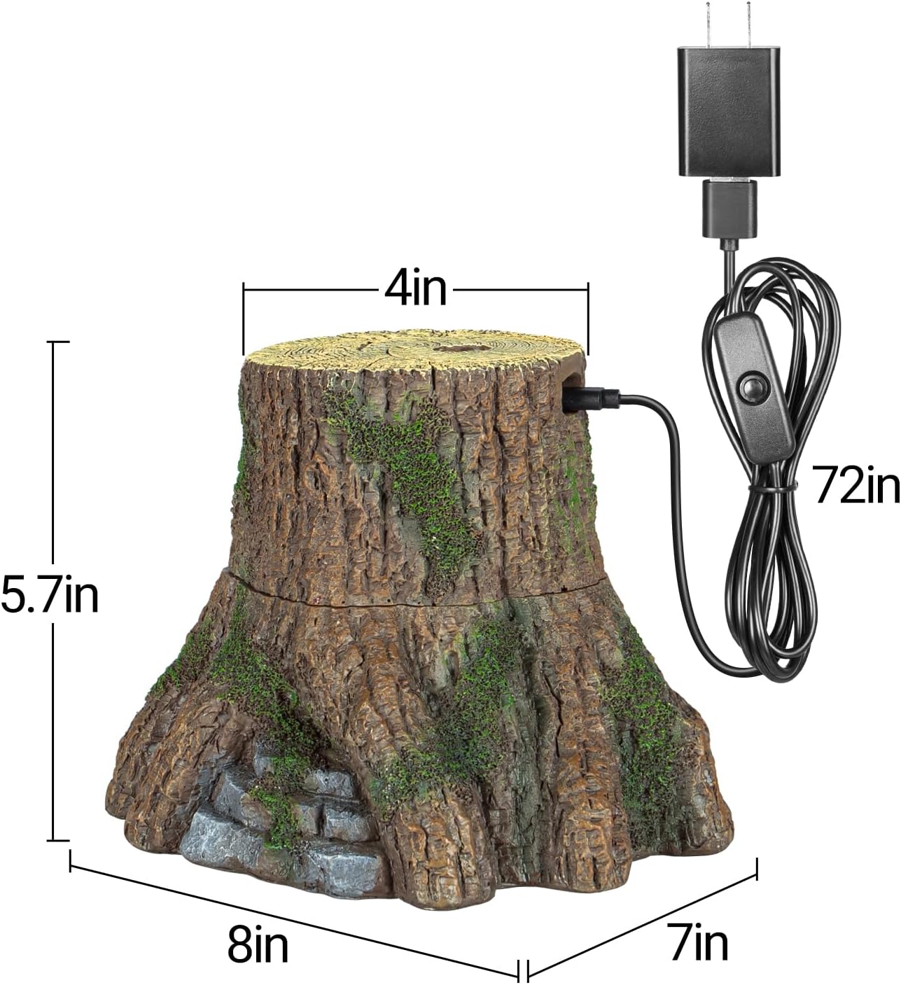 ReptiZoo Reptile Tree Trunk Humidifier 1L