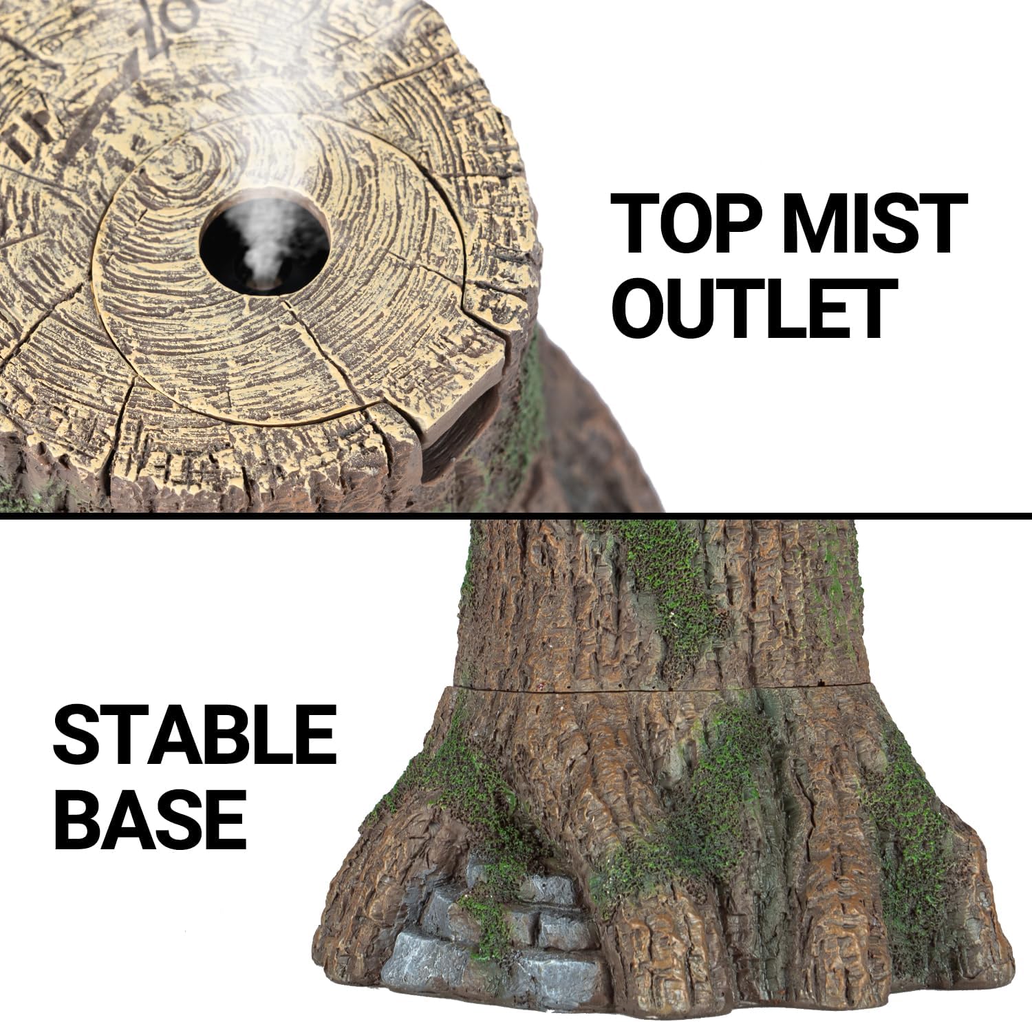 ReptiZoo Reptile Tree Trunk Humidifier 1L