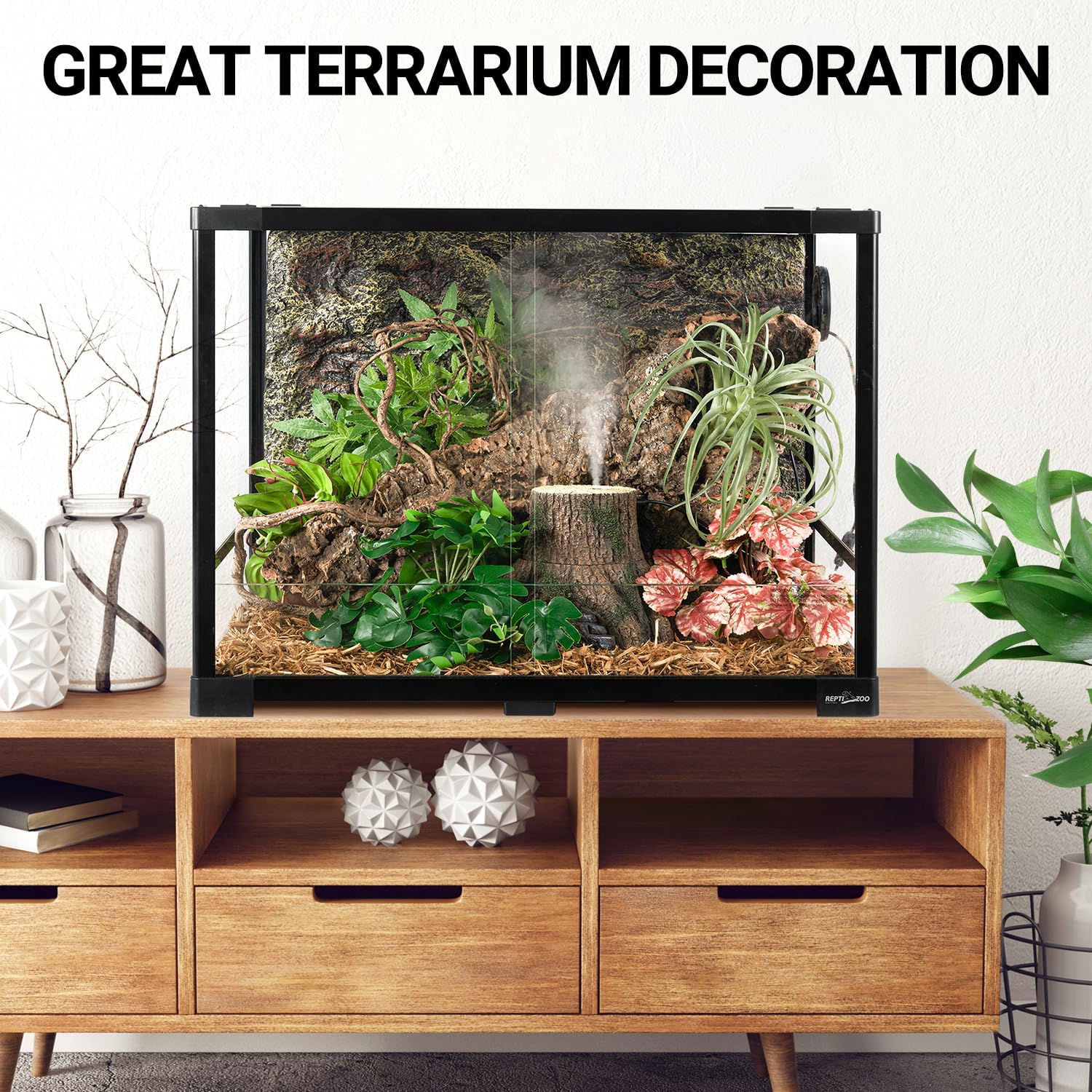 ReptiZoo Reptile Tree Trunk Humidifier 1L