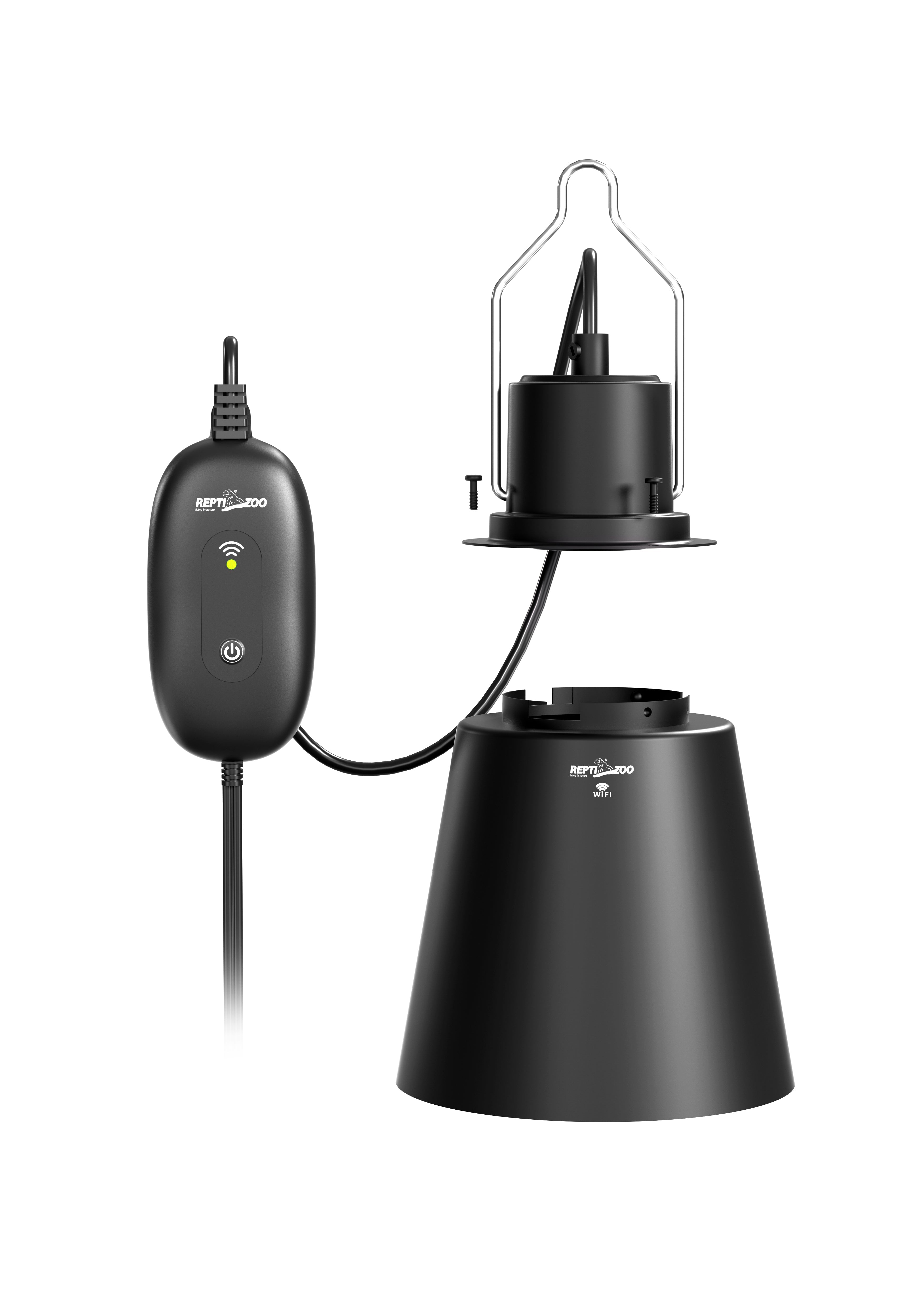 ReptiZoo Smart WiFi Deep Dome Lamp Fixture