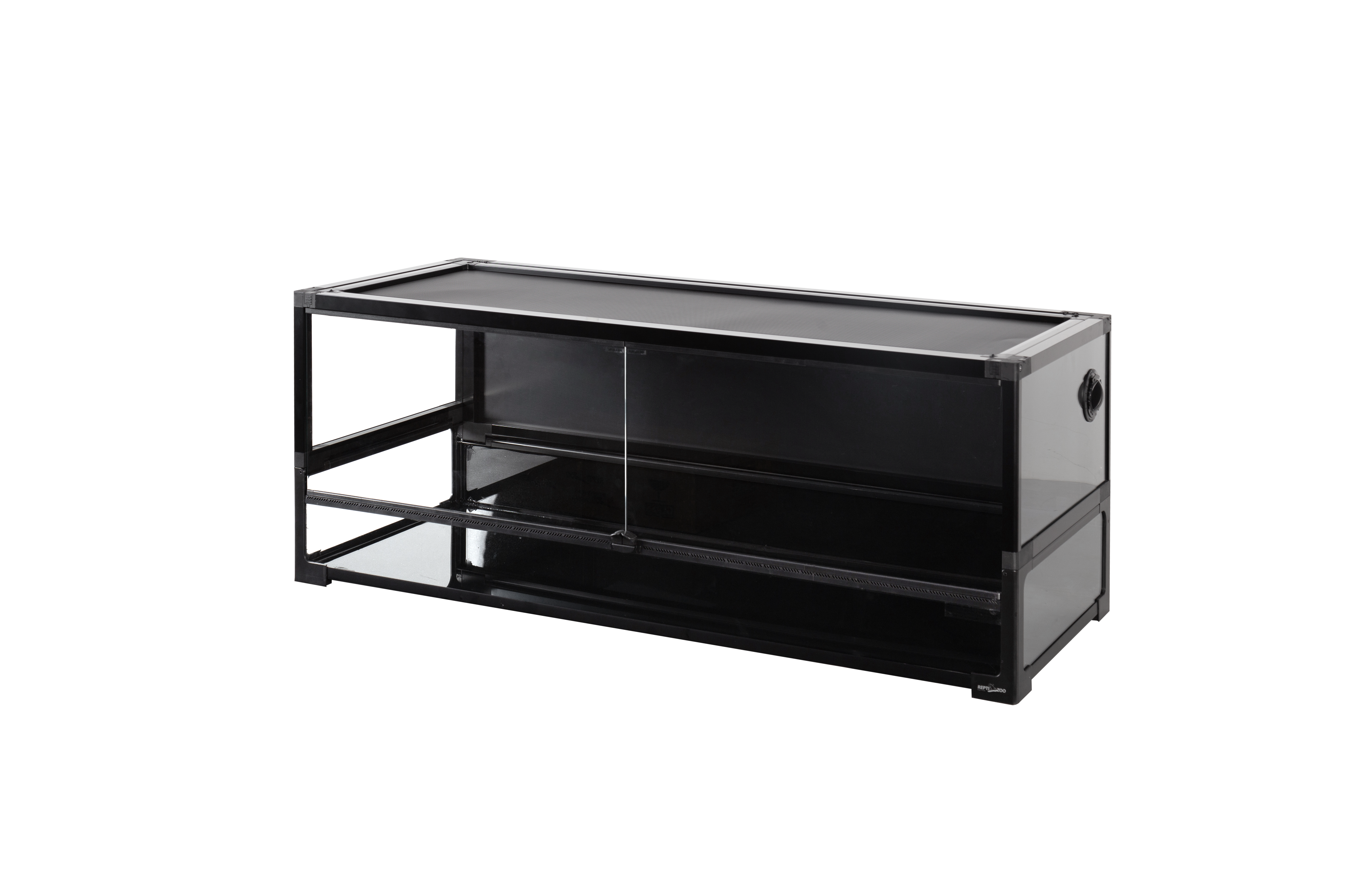 ReptiZoo Easy-Folding Knock-Down Glass Terrarium with PVC Backing **COURIER SHIPPABLE**