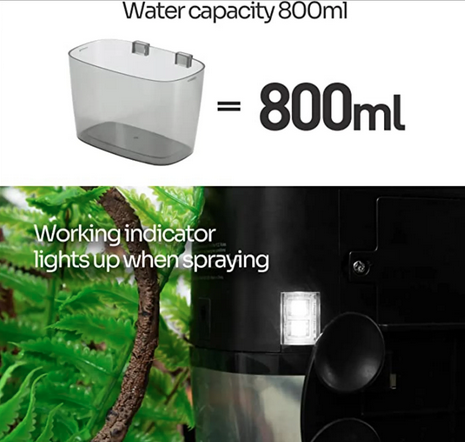 ReptiZoo Portable Mini Timing Misintg System 800 mL