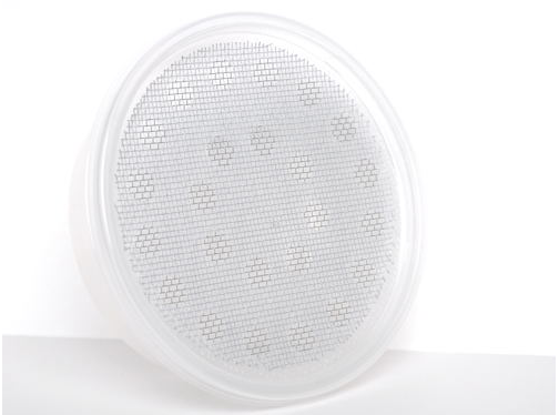 Deli Cup Lids - Metal Screened (For Insects) 4.5" Dia