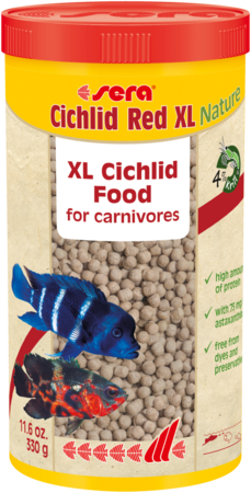 Sera Cichlid Red XL Nature (BB 06/26 *Not An Expiration* - Read Description)