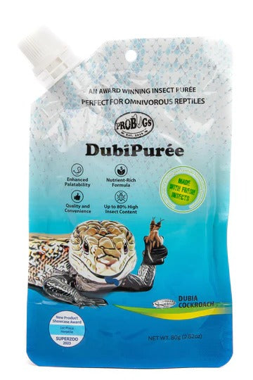 ProBugs DubiPurée - Dubia Roach/Mealworm Purée Food