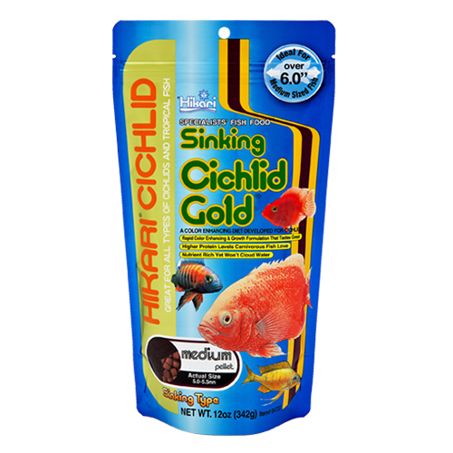 Hikari Sinking Cichlid Gold Medium Pellets (Special Order)