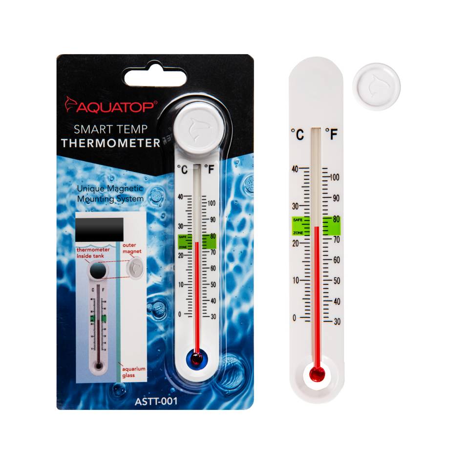 AQUATOP Smart Temp Aquarium Thermometer W/ Magnet (CLEARANCE)