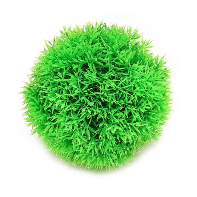 AQUATOP Artificial Plant Big Green Ball W/ Weighted Base 5" (CLEARANCE)
