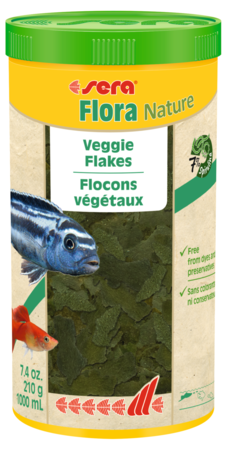 Sera Flora Nature Veggie Flakes (BB 06/26 *Not An Expiration* - Read Description)