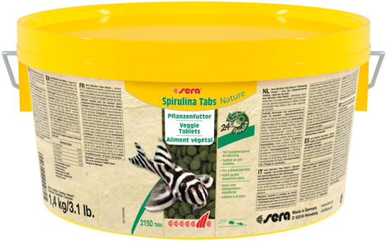 Sera Spirulina Tabs Nature (BB 06/26 *Not An Expiration* - Read Description)