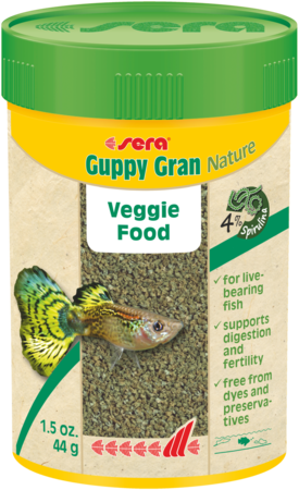 Sera Guppy Gran Nature (BB 06/26 *Not An Expiration* - Read Description)