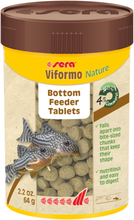 Sera Viformo Nature Bottom Feeder Tablets (BB 06/26 *Not An Expiration* - Read Description)